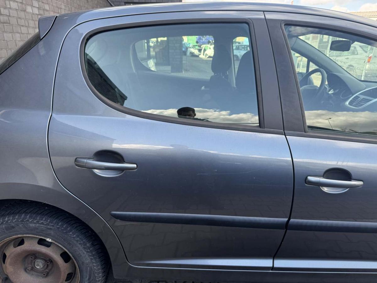 Peugeot 207 original T&uuml;r hinten rechts KTH Thorium Grau 5-T&uuml;rer Rohbau Bj.2010